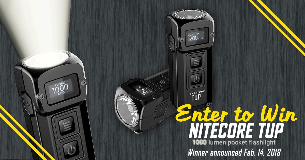 💥 WIN A NITECORE TUP! 💥