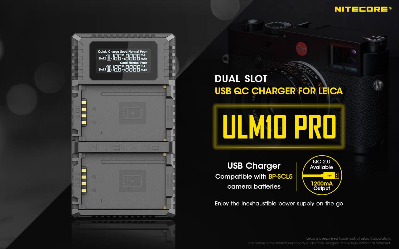 #NITECORE camera charger, the best power solution for photographer. 🔥🔥 For more details: