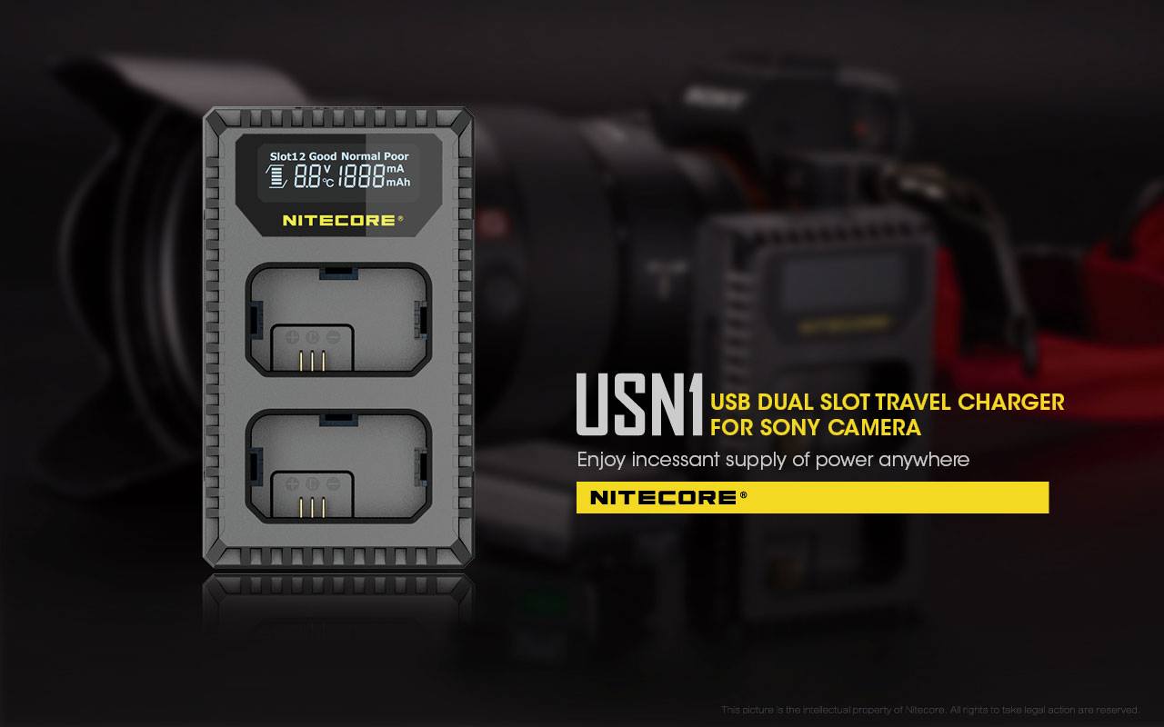 Pick one for your SONY camera. #NITECORE #camera #charger #photo #photography #photographer  ⭕ USB input...