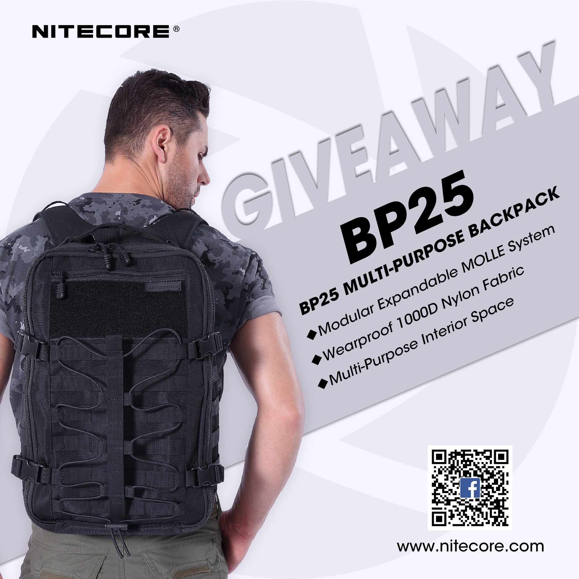 🎊NITECORE GIVEAWAY🎊 🎖WIN A BP25 MULTI-PURPOSE BACKPACK‼️ ⭕Like and follow Nitecore photo ...