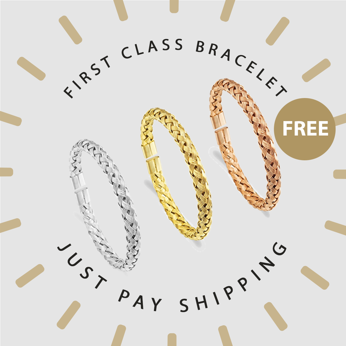 💛 To celebrate 1'000 likes in one week on our FB page, we give away the next 10 Bracelets for free, just pay for shipping. 💛