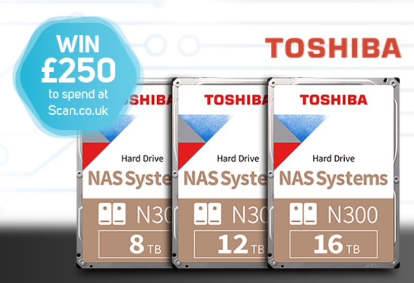 Leave a review and win with Toshiba and SCAN!