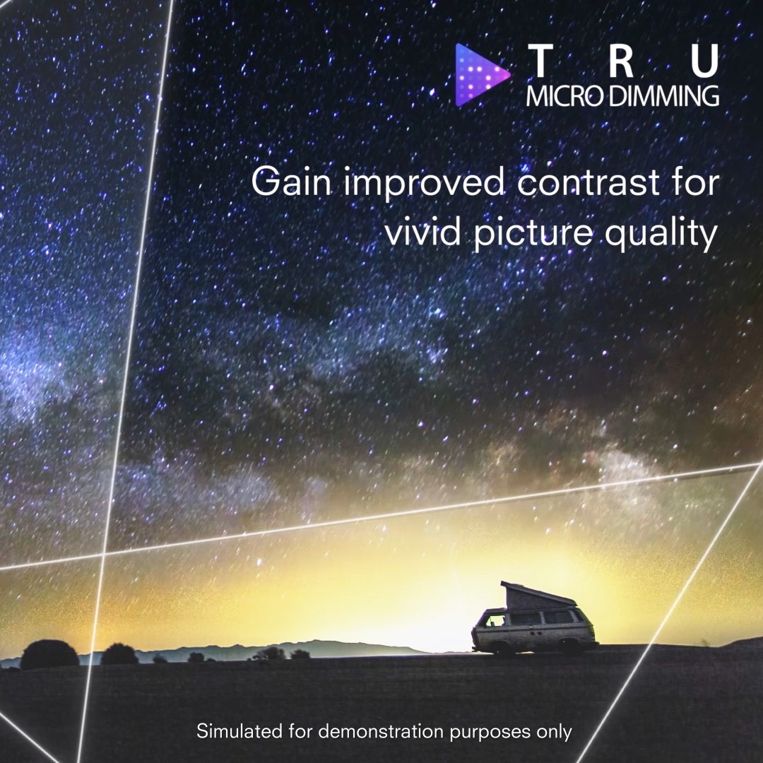 Have you heard of our TRU Picture Engine, but don't know what it means? 🤔 ☑️ Upscales a variety of non-4K content for immersive images