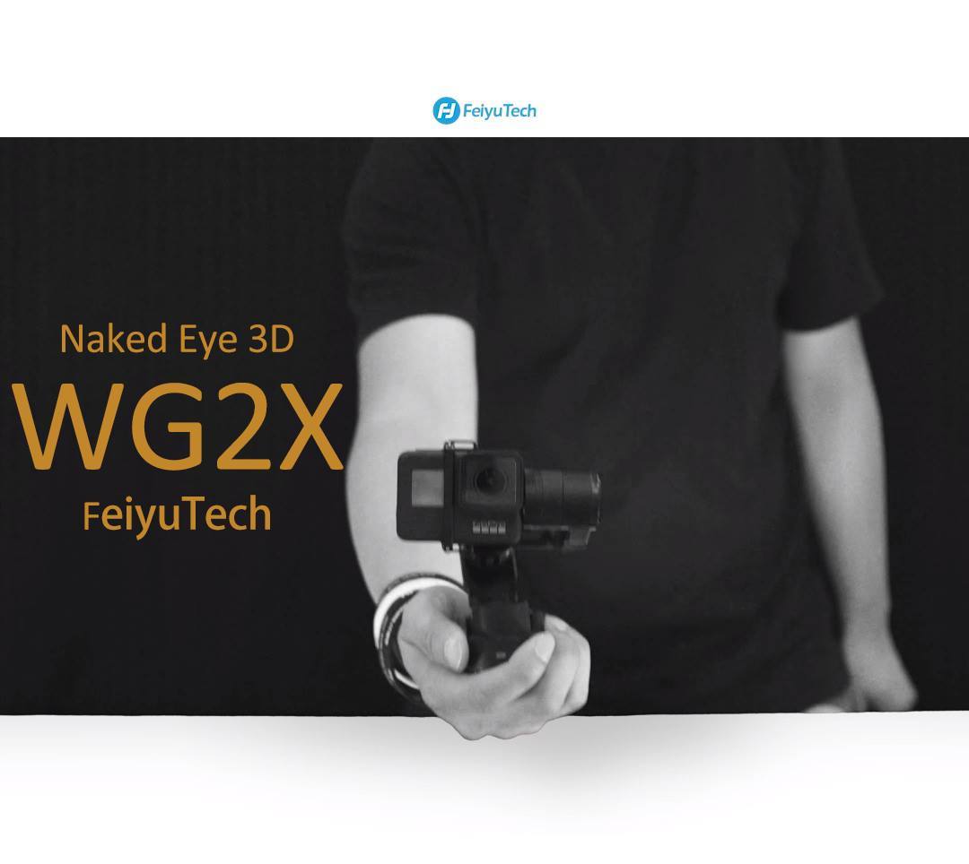 #FeiyuTechWG2X latest designed for the Action Cameras. As stable as you can imaged. Check the below link to get your favourate #Gimbal now!