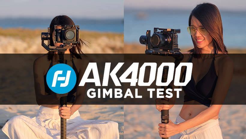 Very detailed test and review of Feiyu Tech #AK4000.