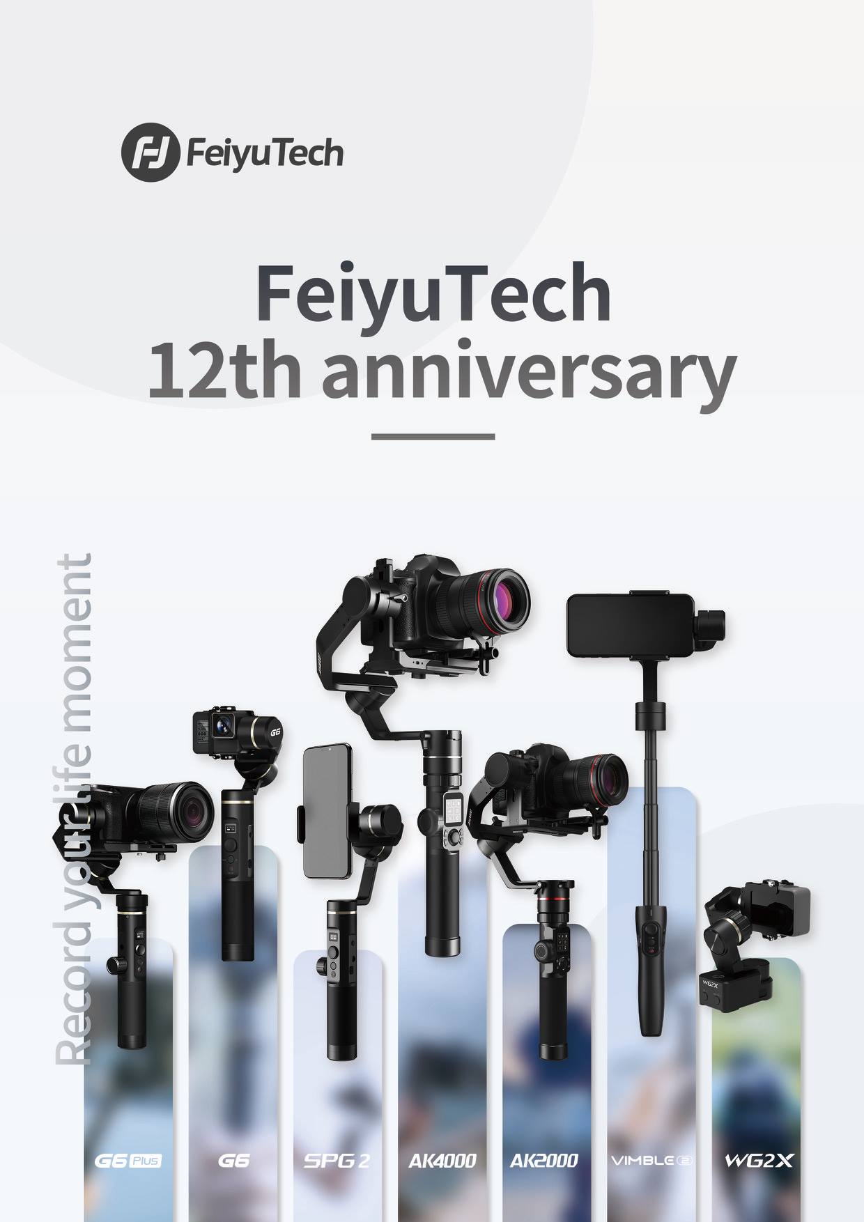 Feiyutech 12th Anniversary Global Brand Campaign