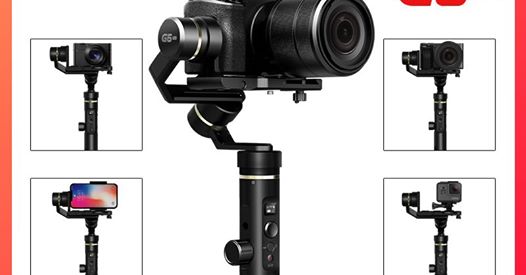 G6 Plus Gimbal for Camera/GoPro/Smartphone 