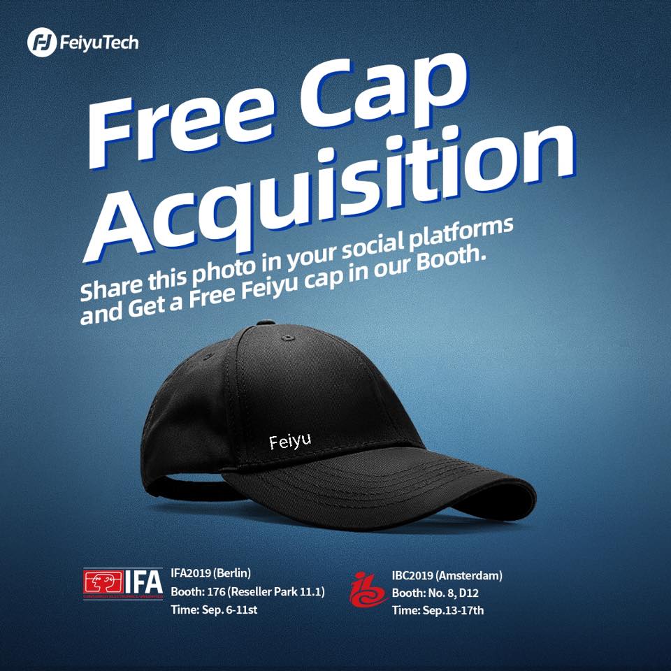 Free Cap Giveaway.