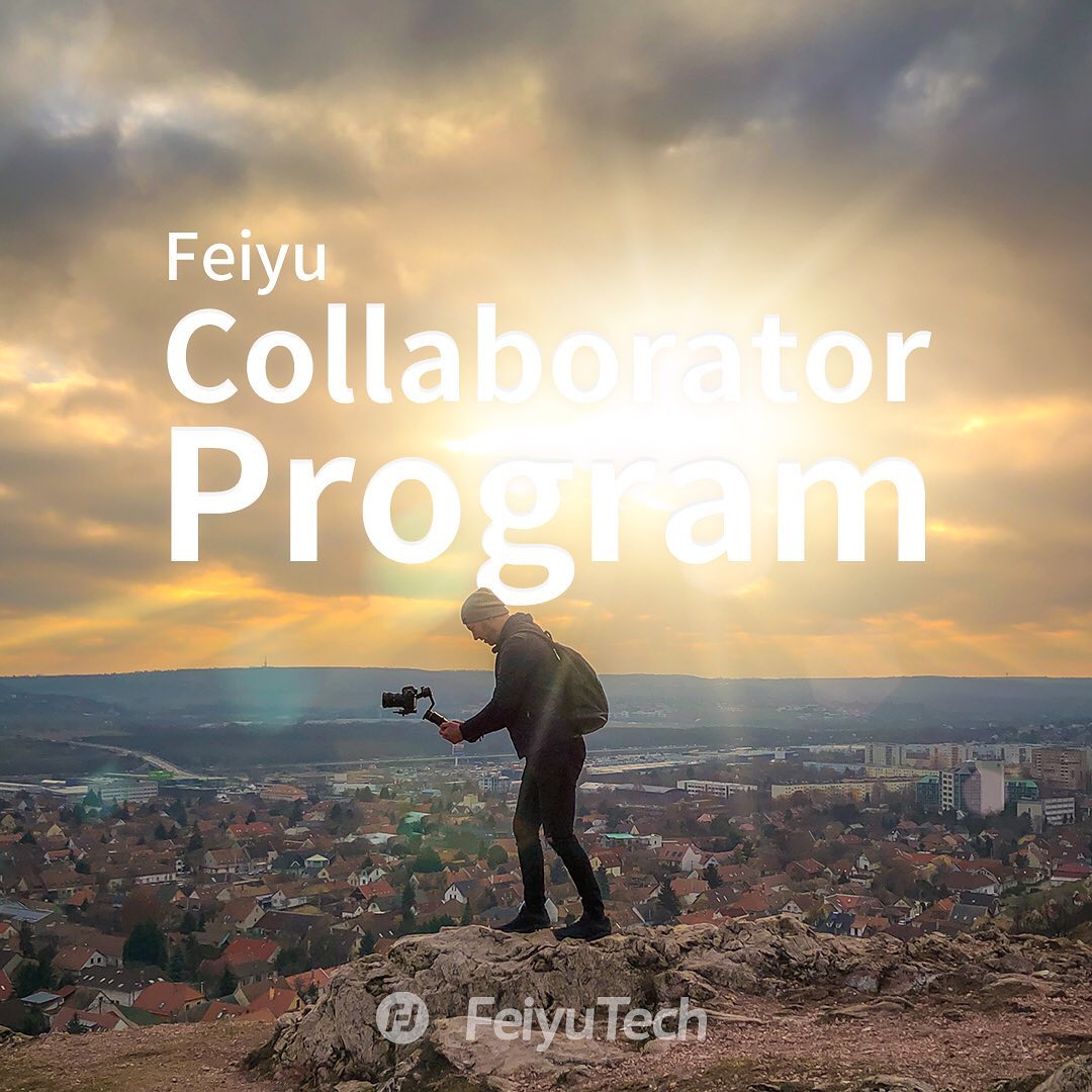 𝐅𝐞𝐢𝐲𝐮 𝐂𝐨𝐥𝐥𝐚𝐛𝐨𝐫𝐚𝐭𝐨𝐫 𝐏𝐫𝐨𝐠𝐫𝐚𝐦                                      To further our journey and to be more engaged in the video creator community, we are announcing the new FeiyuTech collaborator program