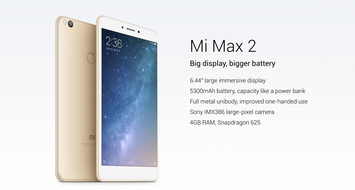 Buy Xiaomi Mi Max 2 Smartphone 4GB+64GB