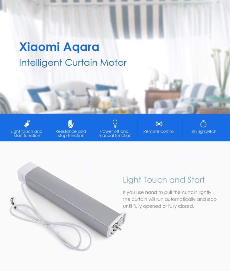 Xiaomi Aqara Intelligent Curtain Motor.