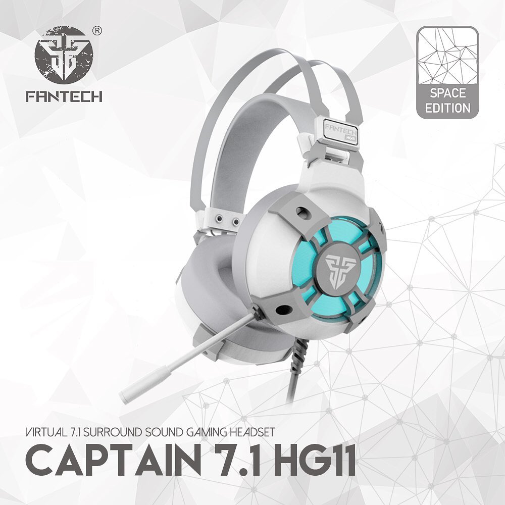 Love your ears tender with the plushy CAPTAIN 7.1 Combined with strong sturdy Tower AC3001 to refresh your set with the pure aesthetic of our fantech space edition