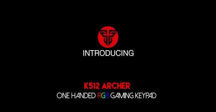 Experience a new-level for FPS and MOBA gamers with the K512 ARCHER One-Handed RGB Gaming Keypad.  Featured with 2 spectrum RGB mode, 2 macro programmable button, 35 keys, and membrane switch.