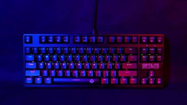 The MK872 OPTILITE, the RGB Optical Switch Keyboard with our latest and advance optical switch which is 30% faster response.