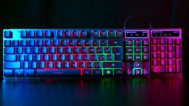 The K613 FIGHTER II and K613L FIGHTER TKL II featured with 3 color combination that takes your gaming experience to a new level and it design with aluminum alloy body cover that makes more durability. So what are you waiting for? grab it fast and unleash your full potential.