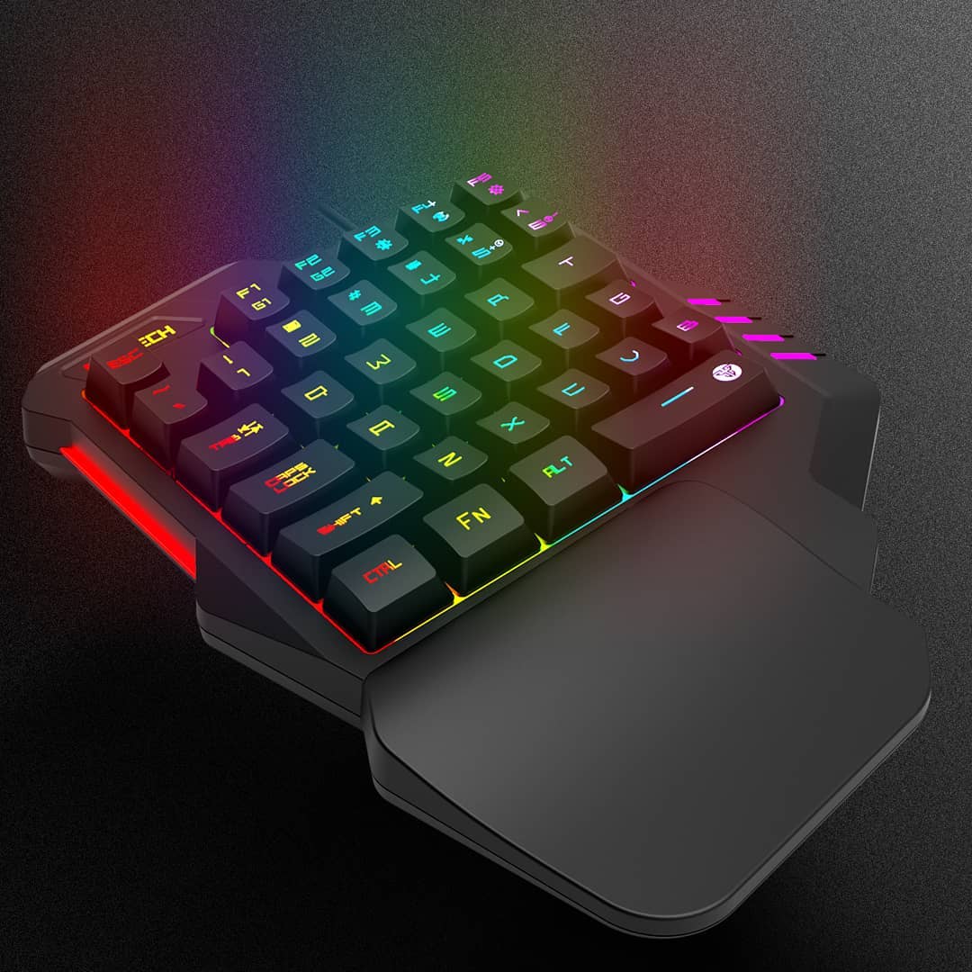 The K512 ARCHER One-Handed RGB Gaming Keypad designed exclusive for gamers that play 