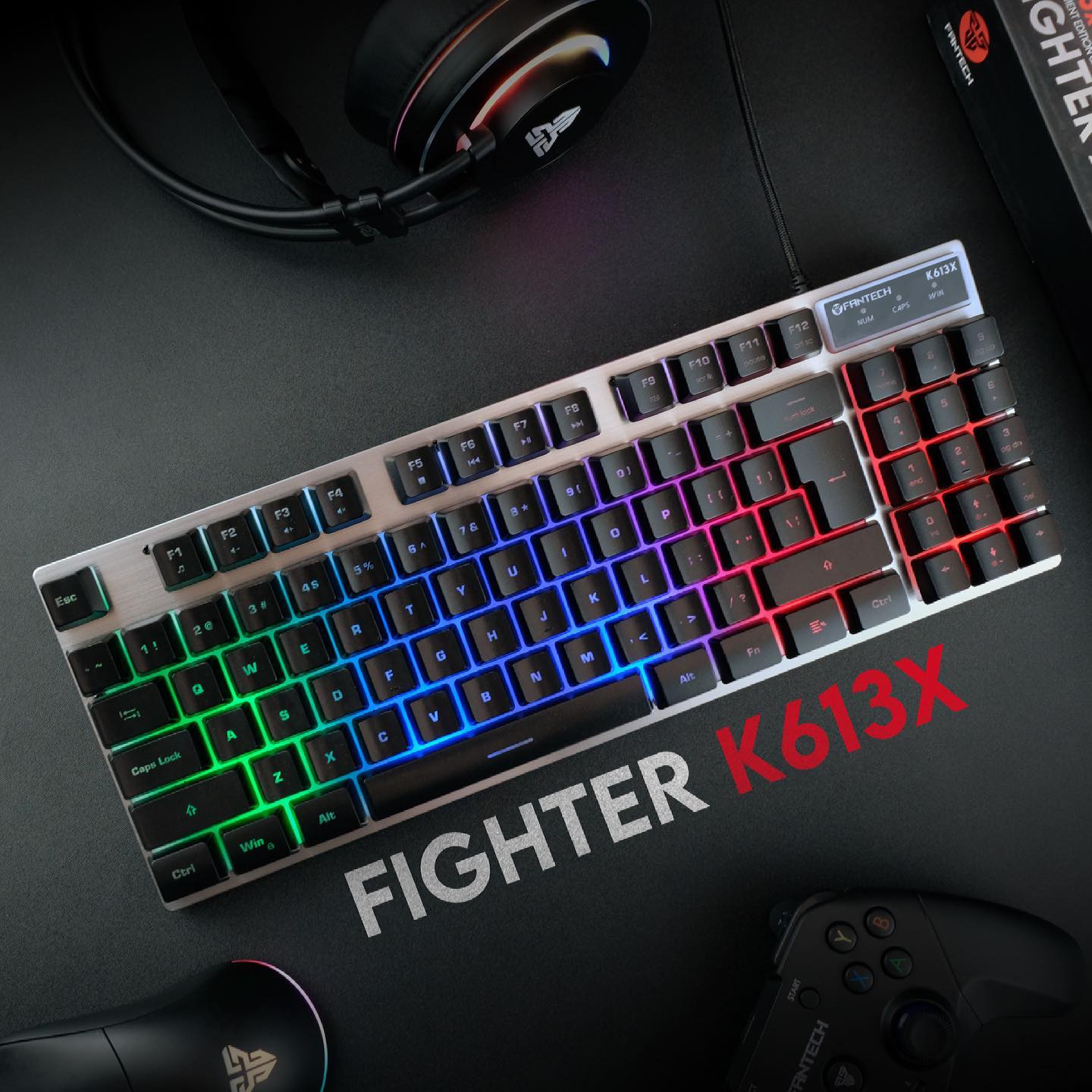 Take on the fight with Fantech FIGHTER K613X!