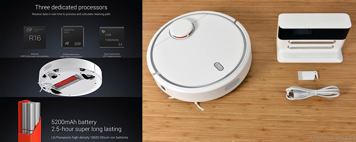 ✅ Il fantastico Robot domestico di casa Xiaomi torna a grande richiesta in offerta! Pulizia quotidiana della tua casa in modo intelligente e veloce! Approfitta ora! 🔥 OTTIMA OCCASIONE! 🔥 ⭕️ XIAOMI MI ROBOT VACUUM (1° Versione)...