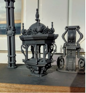 Wow, can't believe this streetlight💡 model came from a 3d printer.