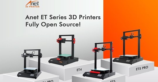 Yesterday, we officially released the open-source firmware of Anet ET4 series 3D printers on Github. This ensures regular updates and the latest features from a large and active community of users. We are so proud we can give back to the whole 3D community, and big kudos to David Teran, for your great work :) 