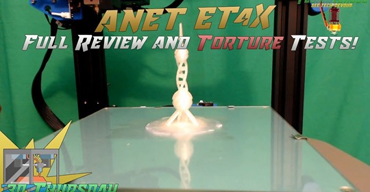 The best printer anet makes!   Take a look on a Tech fan Review on Anet ET4x! 