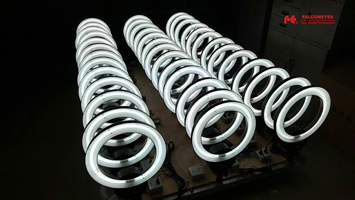 The new batch of #FalconEyes FLC-55 ring lights have just passed the quality check, and are ready to ship to our dealers now!