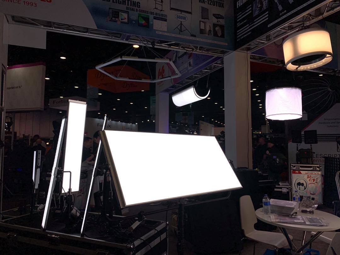 Tomorrow will be the last day of 2019 NAB Show in Las Vegas, visit our stand and experience the new RGBW system in person before the show ends:)