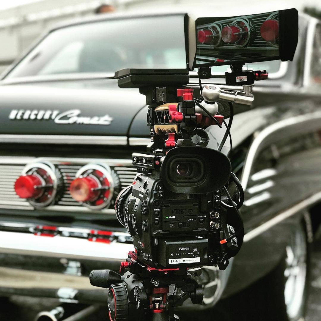 🍒 ‘63 Merc Comet!  FEELWORLD  F570 5.7 inch camera monitor assist more flexible for shooting, make sure see clealy for your shot.