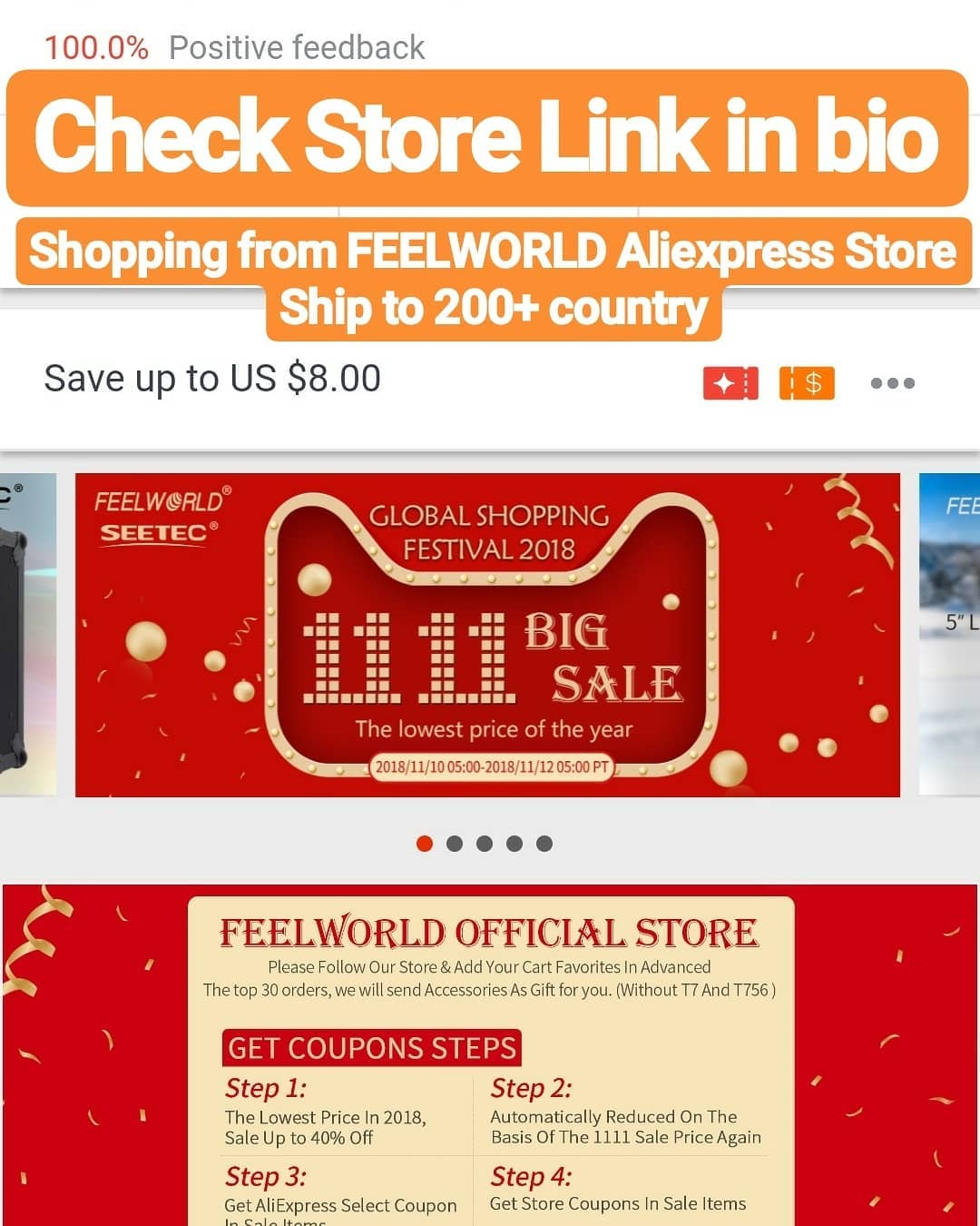 Global Shopping Festival, big sales, double 11, the lower price of the year, shop now!