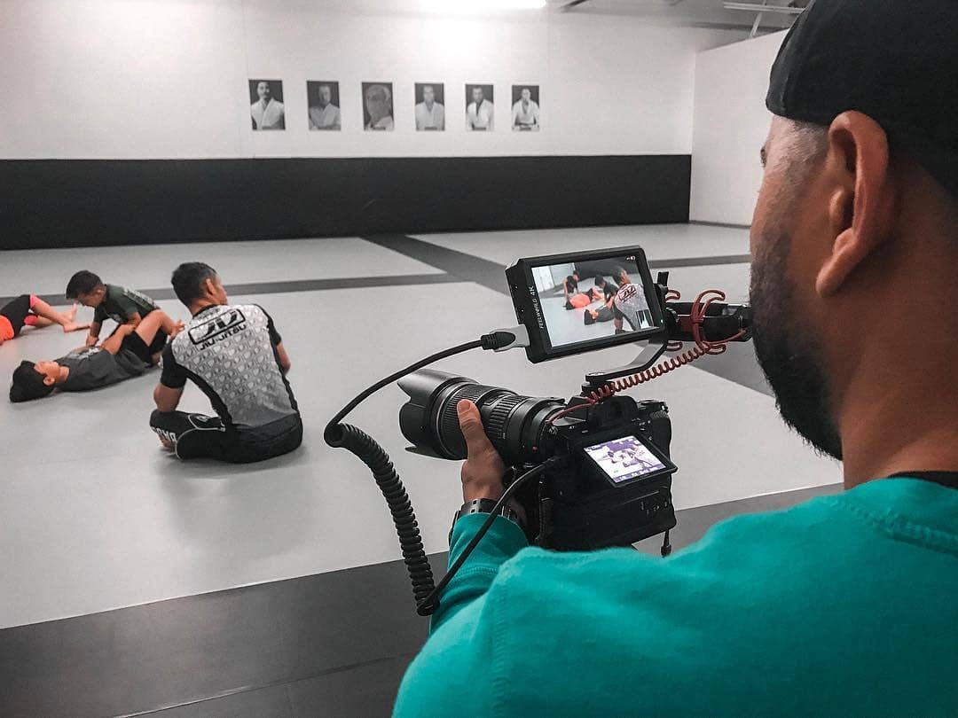 Filming some BJJ 🎥 🥋