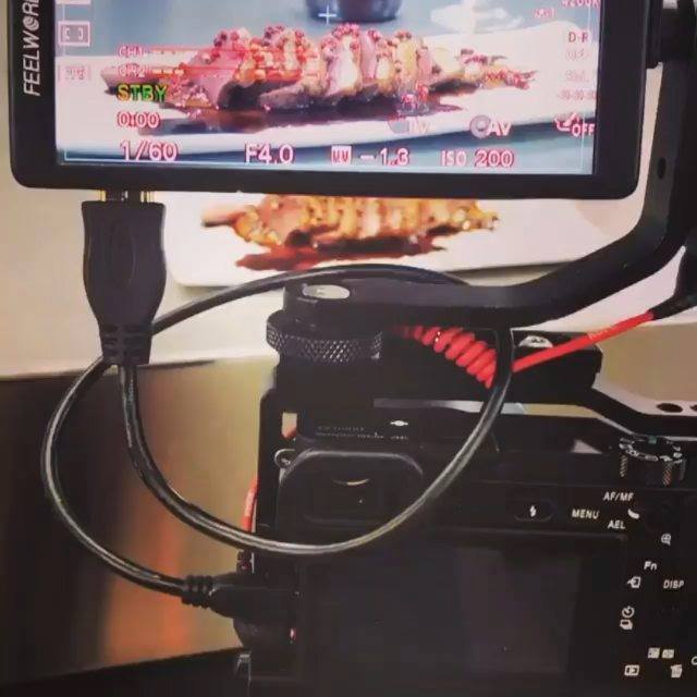 🎥🥘I love filming food and who doesn't, right?  Are always the shootings that end better😜