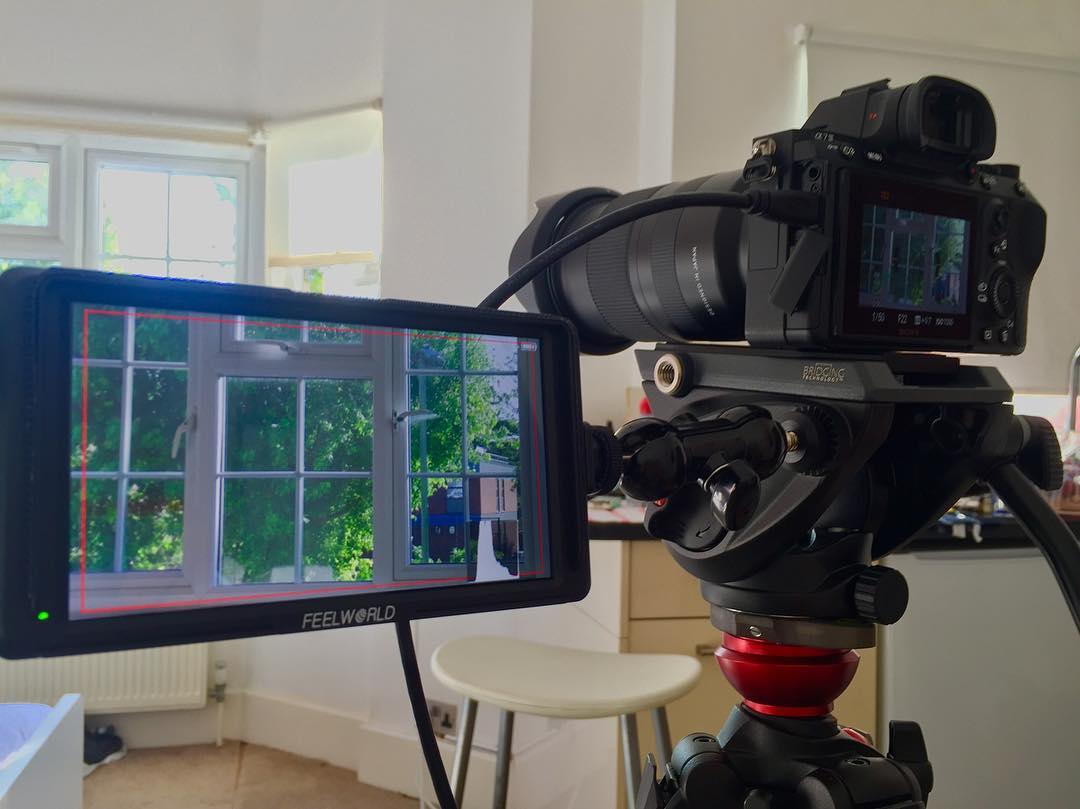 If you are looking for a little bit bigger monitor for your camera, FEELWORLD F5 should work as long as you have HDMI connection on your camera. A Must-have Accessory for Your Shooting Setup