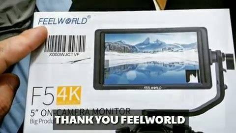 Thank you so much Feelworld for your F5 monitor precious product that every videographer can have...