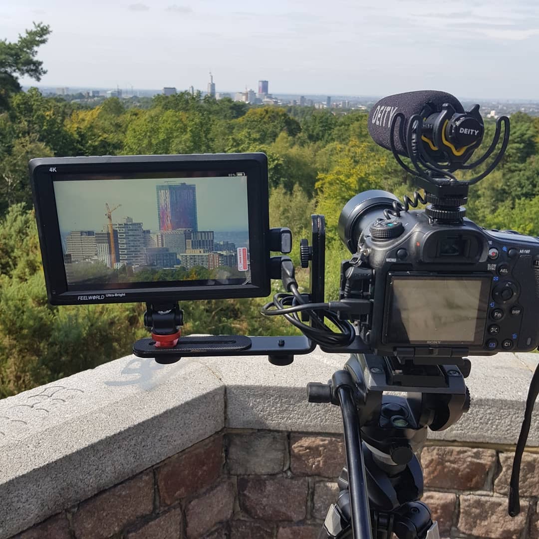 Having a day of testing out 4K filming with the Sony A99II and various Minolta A-Mount lenses. Footage looks excellent, with FEELWORLD FW279S 7'' 2200nit ultra bright monitor, super clearly for ourdoor filming. Looking to get the Zhiyun Crane 3 Lab Gimbal next.