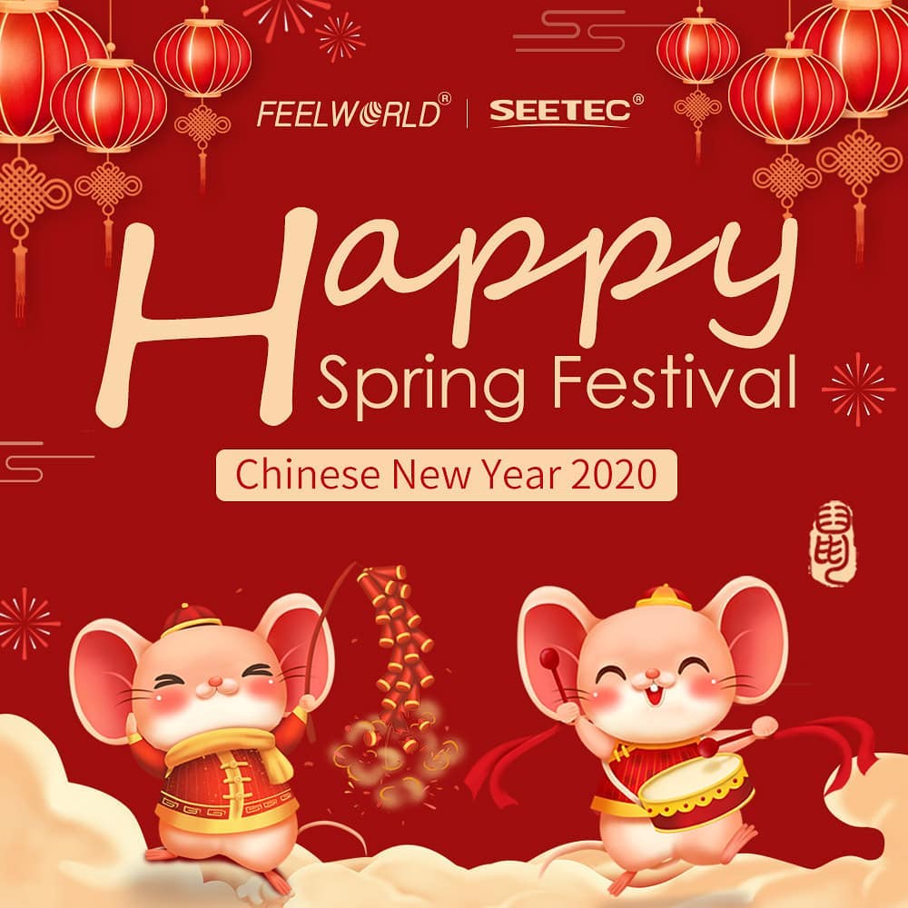 Hello dear friends, at the Chinese Spring Festival, FEELWORLD team may peace and love fill your heart, beauty fill your world, and contentment and joy fill your days.