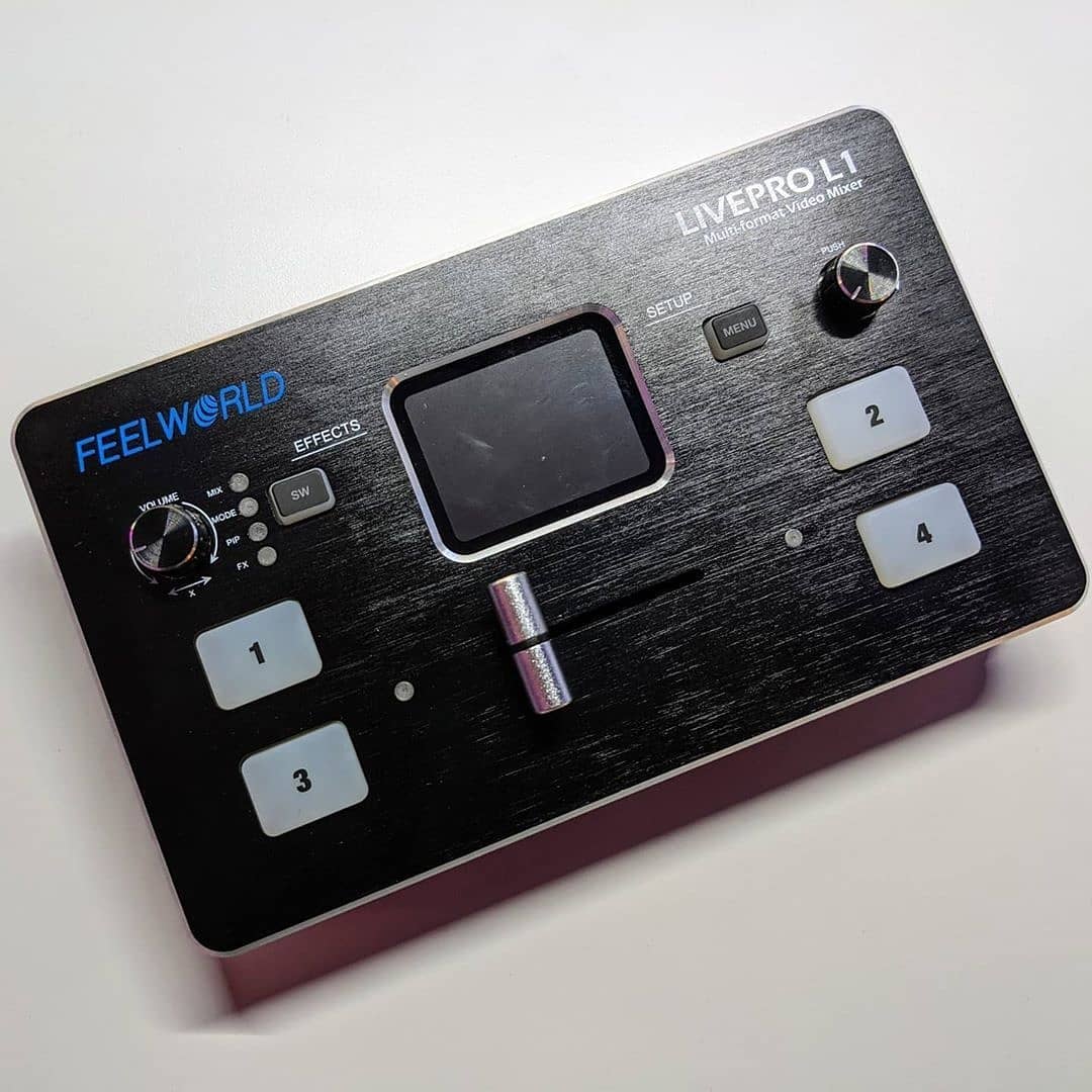 Streaming shouldn't be a problem with that?  😃 Have you already had streaming experience?  🤔 Try FEELWORLD LIVEPRO L1 multi camera video switch 📸 By @funthomasde