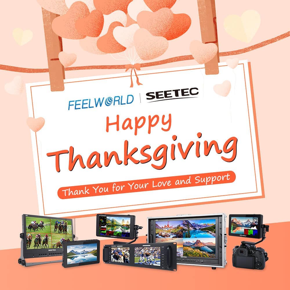 ❤ Happy Thanksgiving ❤10%off Coupon: FEELWORLDTHINKSGIVING 