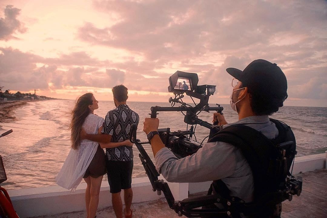 Sunsets on the Yucatecan coast🎥⚡️ BTS @jasonramno