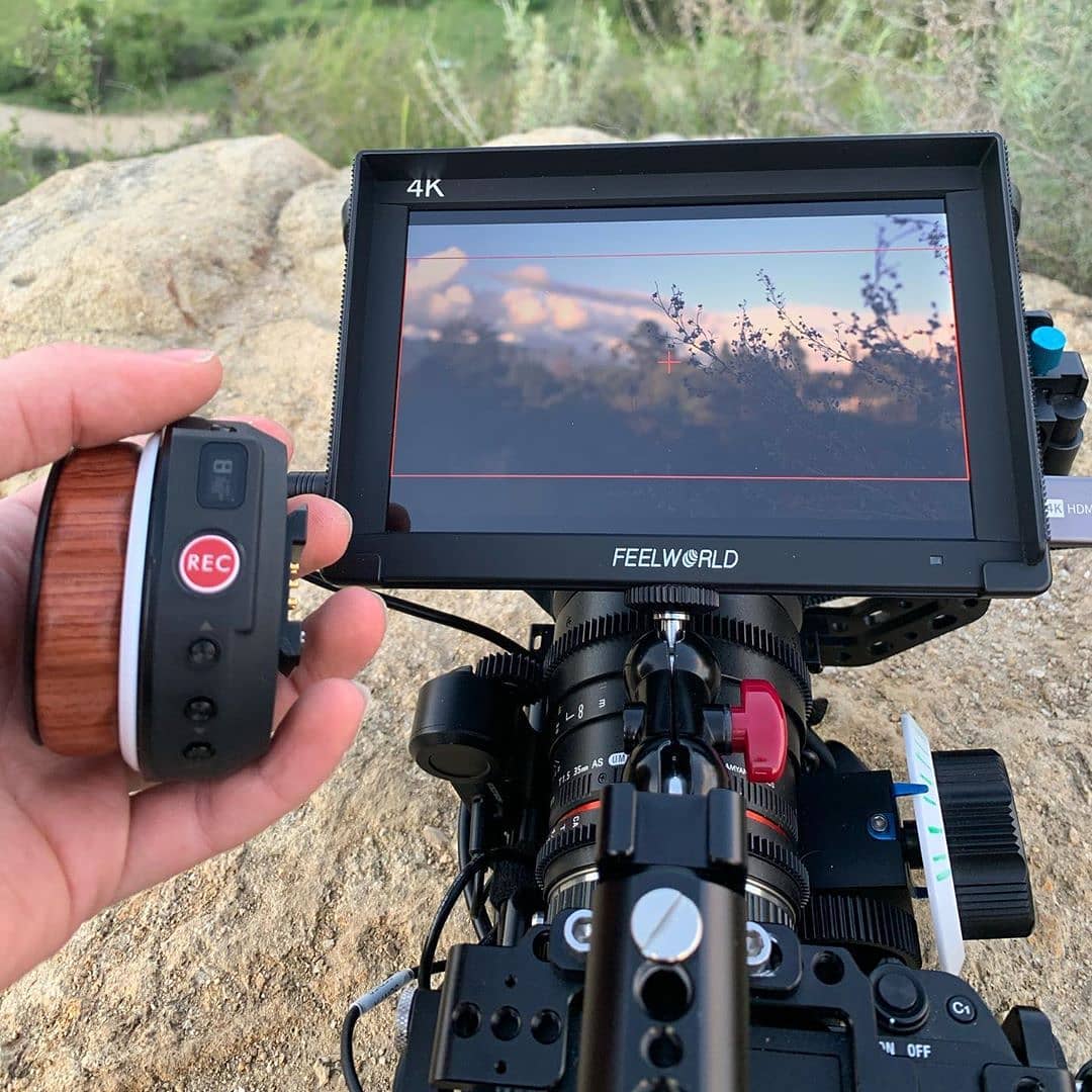 Out here with the @feelworld_monitor and the @tiltamax Nucleus Nano for some time lapses. 😍 