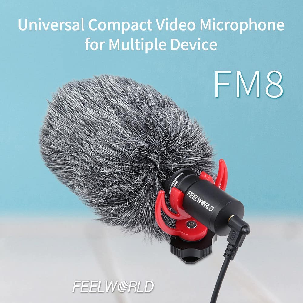 👏 Free test FEELWORLD new release FM8 universal.compact microphone for vlog setup. . 🙋We need your feedback for improve it, provide 10 for free test at US, 3 for Germany, 3 for UK, 3 for Italy, 3 for France, 3 for Spain, 2 for Japan. 