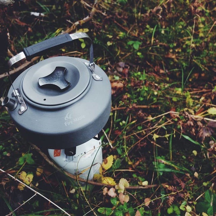 The Fire-Maple aluminum kettle is perfect for tea or coffee. What is your morning go-to drink? 