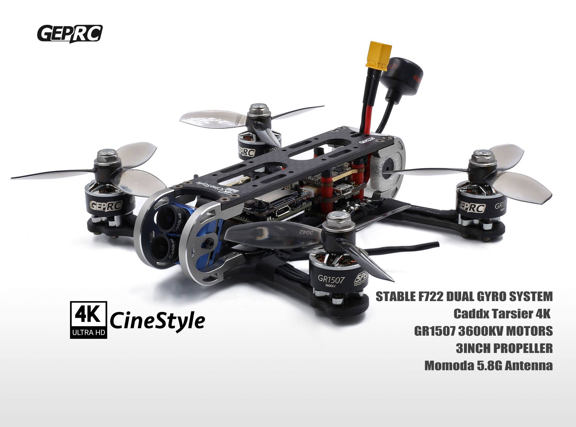 CineStyle 4K F722 DUAL for 3Inch 4K Freestyle PRE-ORDER. - STABLE F722 DUAL GYRO SYSTEM