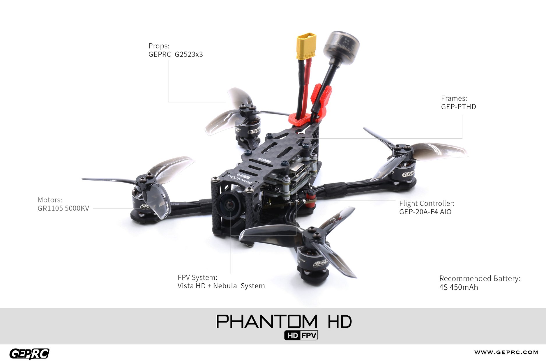 PHANTOM HD Toothpick FPV