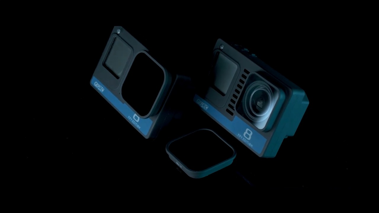 【New Product】GEPRC Naked GoPro Hero 8 Full Camera!!!Awesome 4K action camera in Quadcopter field!!!