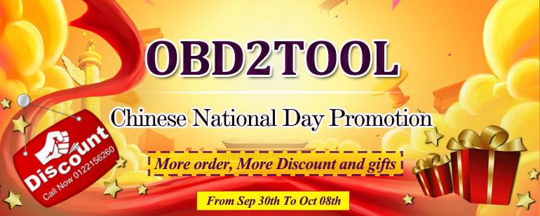 Dear customers, To celebrate the Chinese National Day, we will have holiday from Oct 01th - Oct 08th.