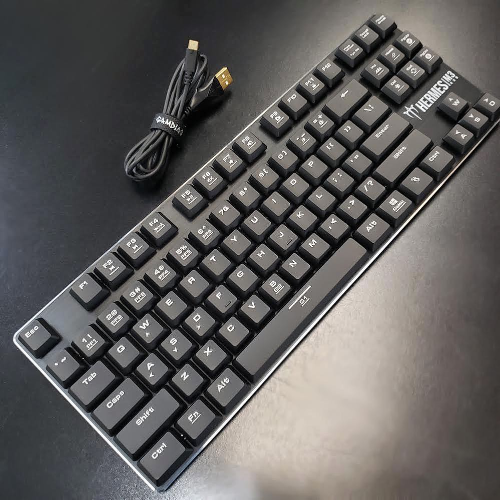 🔱 Being Stylish can symbolize both #Beauty & #Power. ✨ Find YOUR very own exquisite style with the Hermes M3 Low-Profile Mechanical Gaming Keyboard!! 🌈 👉 Available at: #Bestbuy, #Newegg, & #Amazon...