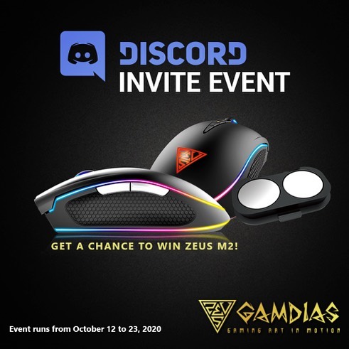 ATTENTION GAMING GODS‼️ Discord Event is up for October!