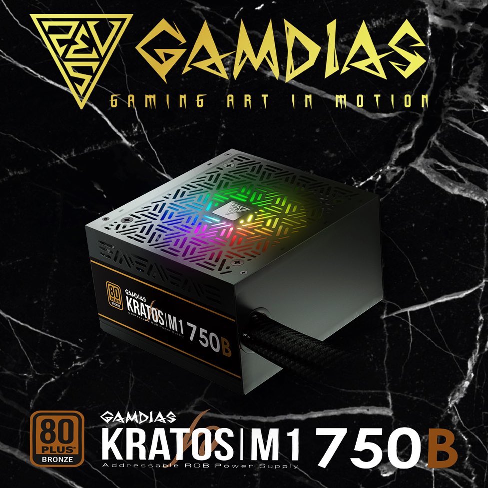 KRATOS|M1 750B Addressable RGB Power Supply Unit