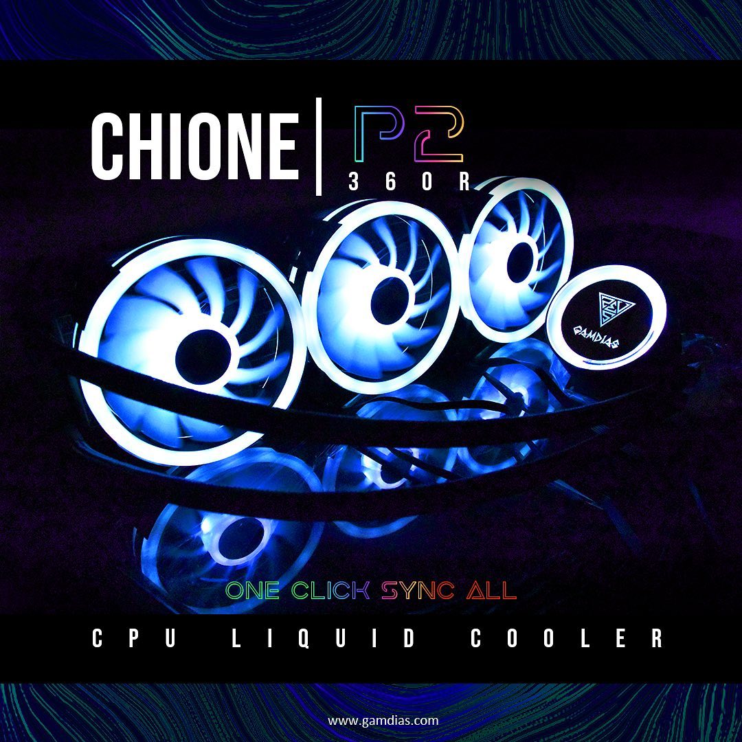 Cool it off🥶 with CHIONE|P2 360R AIO Liquid Cooling Optimum❄️cooling for your awesome rig! >>>>>>>>>>>>>><<<<<<<<<<<<<<<<... 🔴Overclock your CPU with no worries! 🔴Bring the RGB goodness! 🔴Silent & Powerful! ==============================