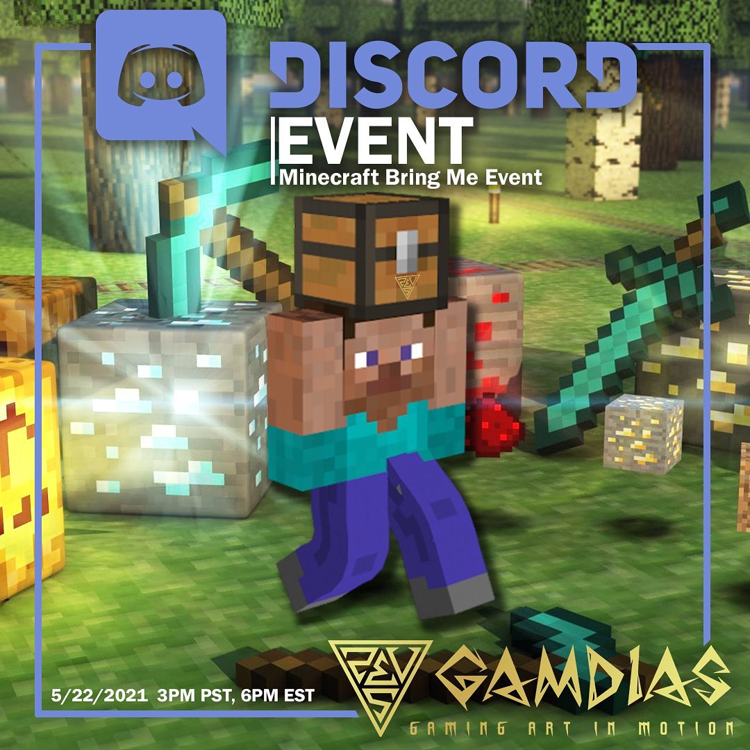 📢ANNOUNCEMENT TO ALL MC PLAYERS OUT THERE!📢 🎁Bring Me Event is on Saturday🎁 Hosted By GAMDIAS Discord... Tons of🏆prizes to win!